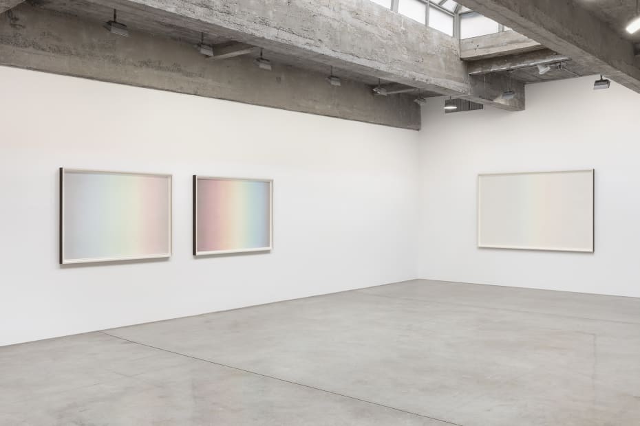 Olafur Eliasson's installation view at Tanya Bonakdar Gallery, New York