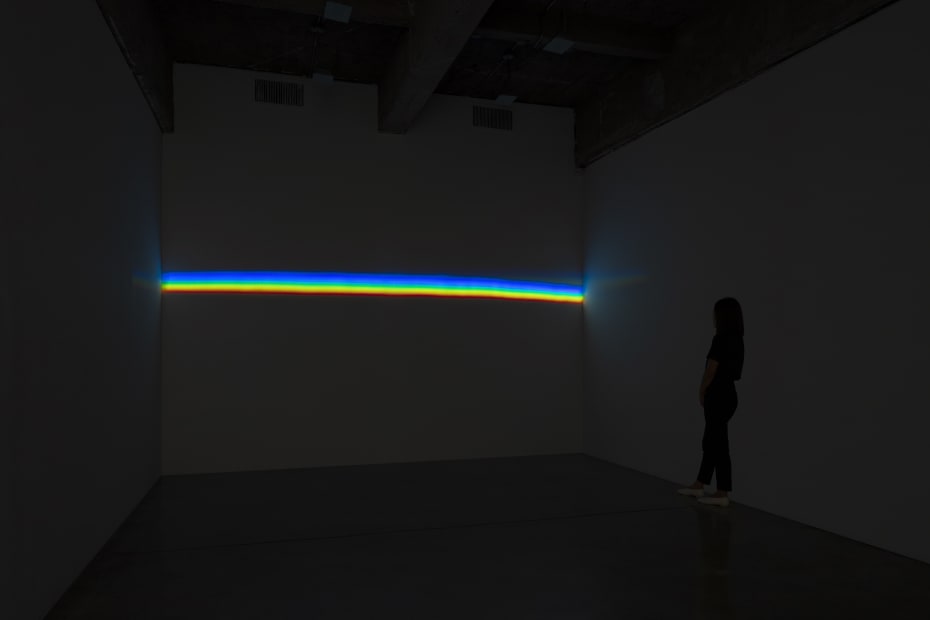 Olafur Eliasson's installation view at Tanya Bonakdar Gallery, New York