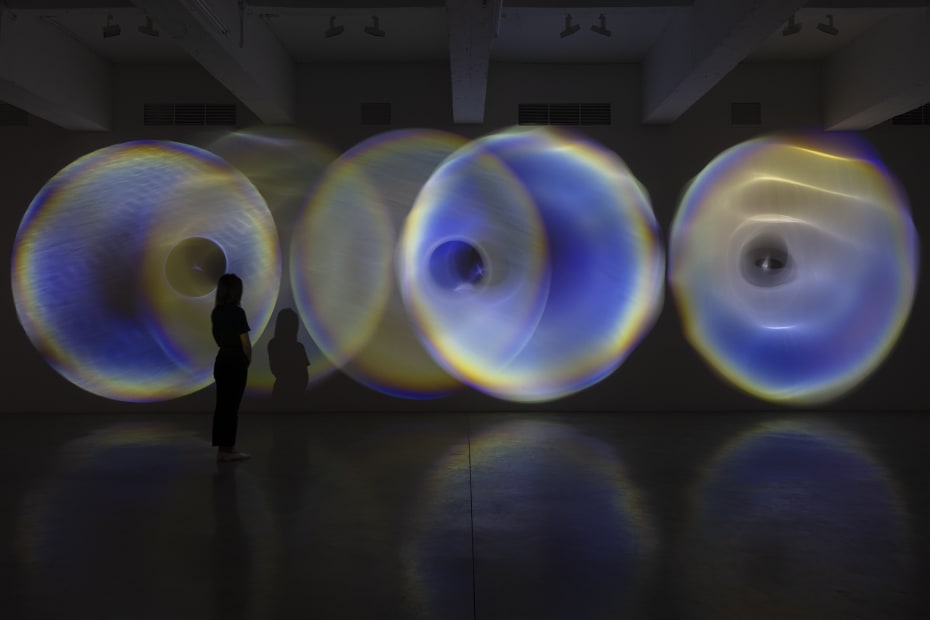 Olafur Eliasson's installation view at Tanya Bonakdar Gallery, New York