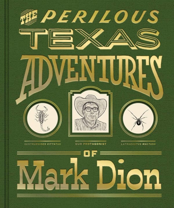 book cover of the Perilous Texas Adventures of Mark Dion