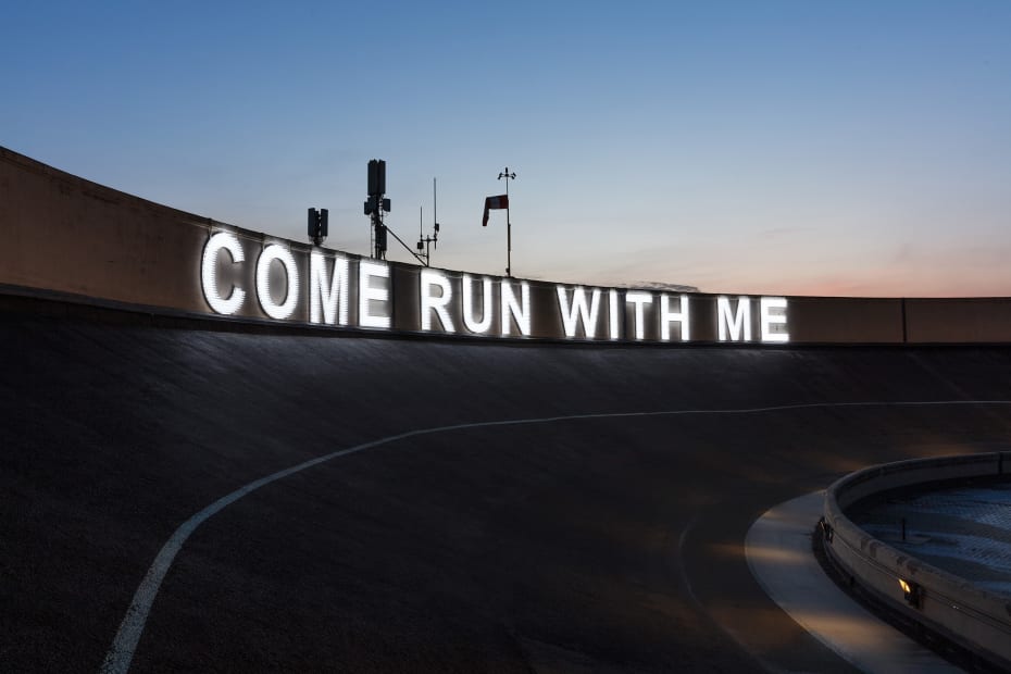 Monica Bonvicini, Come Run With Me, 2024