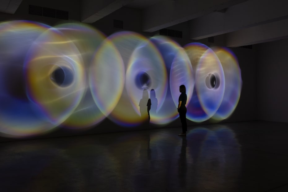 Olafur Eliasson's installation view at Tanya Bonakdar Gallery, New York