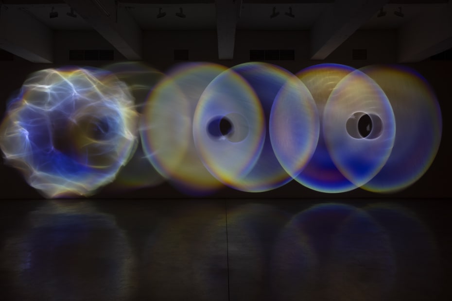 Olafur Eliasson's installation view at Tanya Bonakdar Gallery, New York