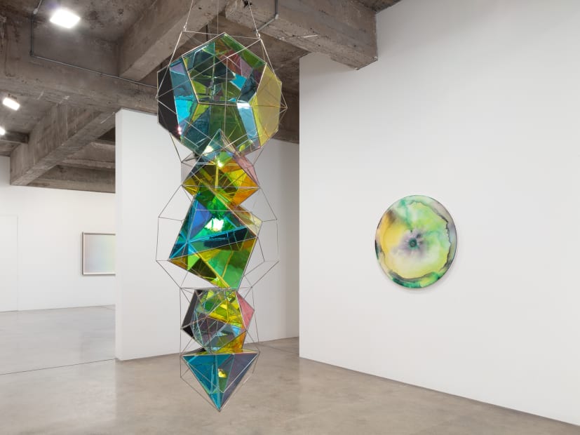 Olafur Eliasson's installation view at Tanya Bonakdar Gallery, New York