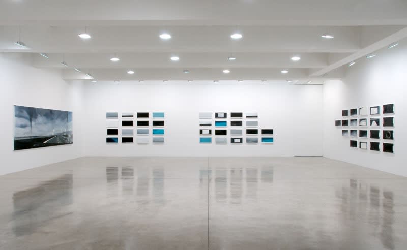 Installation view, Tanya Bonakdar Gallery, 2009