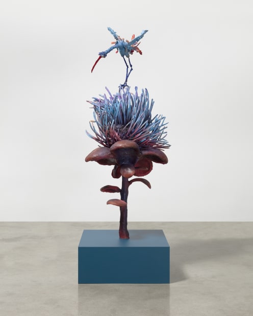 One Last Trip to the Underworld (Brown, Blue, Purple and Red), 2019